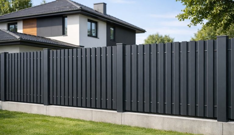 Забор из евроштакетника: современный подход к обустройству участка в Самаре