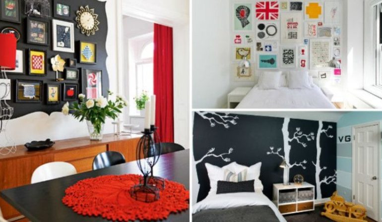 Идеи для акцентной стены, которые преобразят интерьер